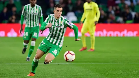 Gio Lo Celso en un Real Betis - Villarreal CF