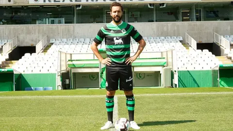 Germ&aacute;n S&aacute;nchez, jugador gaditano del Racing de Santander que podr&iacute;a fichar por el C&aacute;diz CF