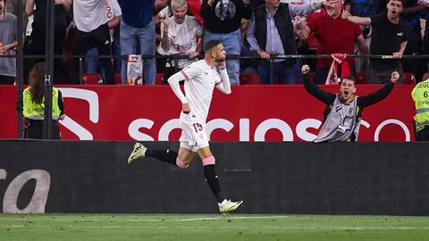 Gol de En-Nesyri en el Sevilla FC - Mallorca | Salvador L&oacute;pez Medina para El MIRA