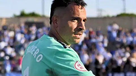 Alfonso Herrero, portero del M&aacute;laga CF