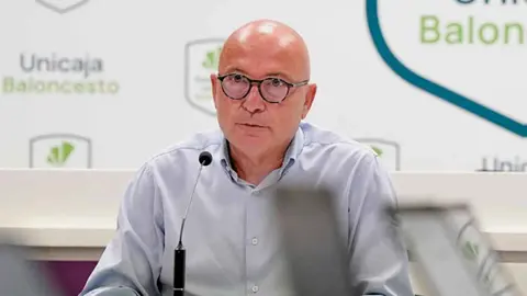 Antonio Jes&uacute;s L&oacute;pez Nieto, presidente del&nbsp;Unicaja Baloncesto