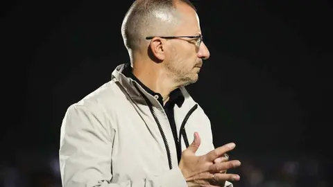 Jos&eacute; Juan Romero, entrenador del la AD Ceuta FC