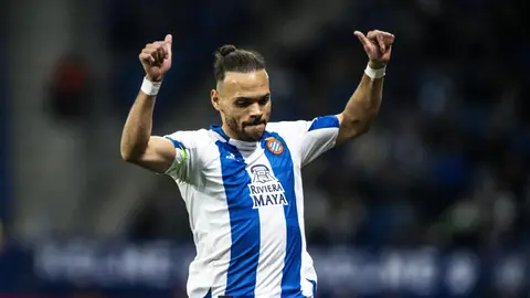 Martin Braithwaite, goleador del RCD Espanyol que est&aacute; en la agenda del Sevilla FC
