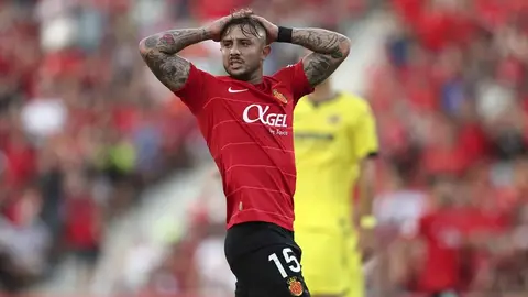 Pablo Maffeo, lateral derecho del RCD Mallorca que podr&iacute;a fichar por el Real Betis