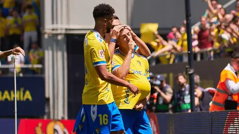 Gol de Rub&eacute;n Alcaraz en el C&aacute;diz CF - Getafe FC | Salvador L&oacute;pez Medina para El MIRA