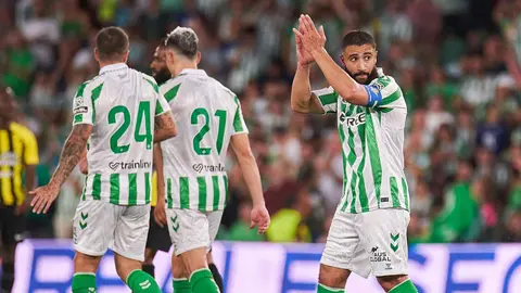 Nabil Fekir celebra su gol en el Real Betis - Al Ittihad | Salvador L&oacute;pez Medina para El MIRA