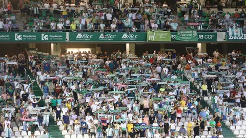 La afici&oacute;n del C&oacute;rdoba CF en el Estadio El Arc&aacute;ngel