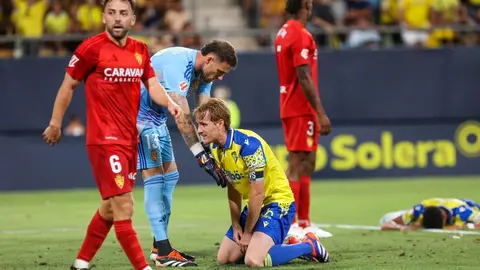 &Aacute;lex Fern&aacute;ndez en el C&aacute;diz CF - Real Zaragoza