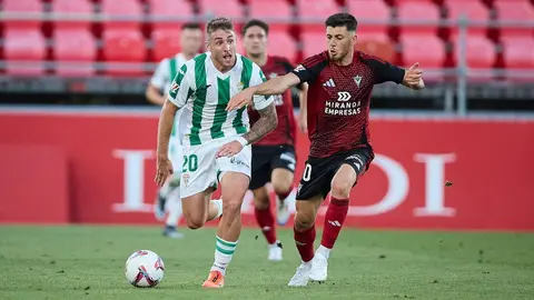 Antonio Casas en el CD Mirand&eacute;s - C&oacute;rdoba CF
