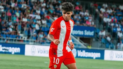 Nico Melamed, fichaje estrella que ya brilla con la UD Almer&iacute;a