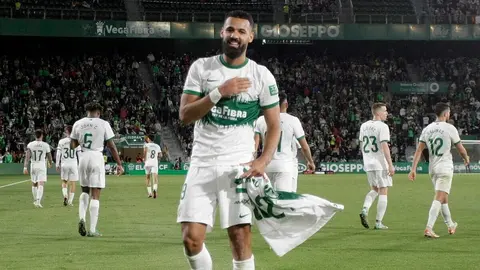 Mourad El Ghezouani, delantero del Elche CF que podr&iacute;a recalar en las filas del C&oacute;rdoba CF