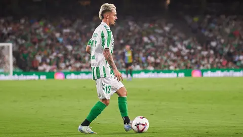 Rodri S&aacute;nchez en el Real Betis - Kryvbas de Conference League | Salvador L&oacute;pez Medina para El MIRA