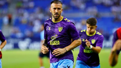 Dioni Villalba confiesa su deseo de retirarse en el M&aacute;laga CF