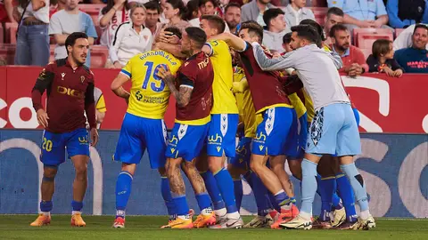 Gol de Sergi Guardiola en el Sevilla FC - C&aacute;diz CF | Salvador L&oacute;pez Medina para El MIRA