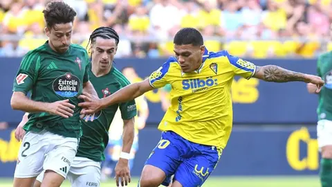 Brian Ocampo en el C&aacute;diz CF - Racing de Ferrol | CCF