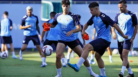 El M&aacute;laga CF recupera a Julen Lobete y a Dani Lorenzo
