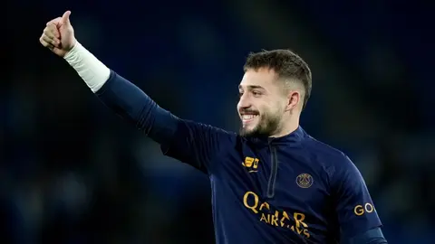 Arnau Tenas, joven portero espa&ntilde;ol del PSG que interesa al Sevilla FC