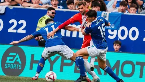 Leo Baptistao en el Real Oviedo - UD Almer&iacute;a | UDA