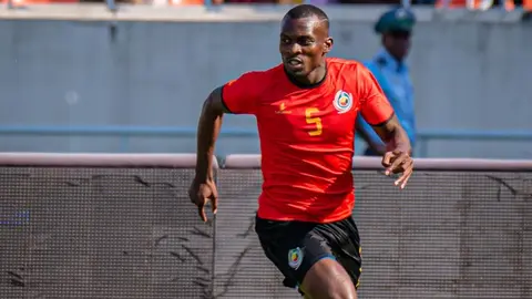 Bruno Langa, jugador de la UD Almer&iacute;a que es internacional con la selecci&oacute;n de Mozambique | UDA