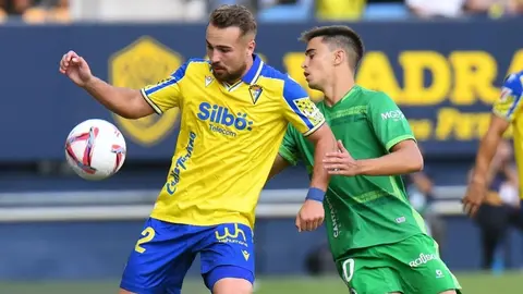 Javi Ontiveros en el C&aacute;diz CF - Racing de Santander | CCF