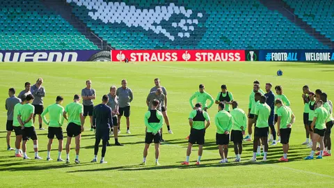 Entrenamiento del Real Betis previo al Copenhague | Salvador L&oacute;pez Medina para El MIRA