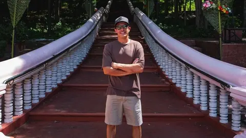 Marc M&aacute;rquez disfrutando de Tailandia Twitter marcmarquez93