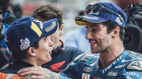 Andrea Iannone y Marc M&aacute;rquez en MotoGP | Instagram Andrea Iannone
