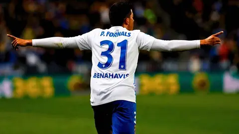 Pablo Fornals se rinde ante los j&oacute;venes del M&aacute;laga CF