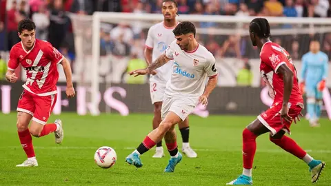 Isaac Romero en el Sevilla FC - Rayo Vallecano | Salvador L&oacute;pez Medina para El MIRA