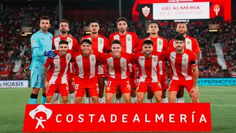 Once titular de la UD Almer&iacute;a ante el Real Sporting | UDA