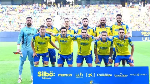 Once del C&aacute;diz CF ante el CD Tenerife | CCF