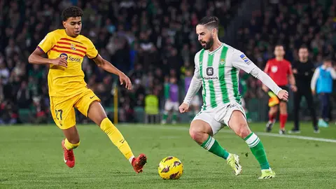Isco y Lamine Yamal en el Real Betis - FC Barcelona | Salvador L&oacute;pez Medina para El MIRA