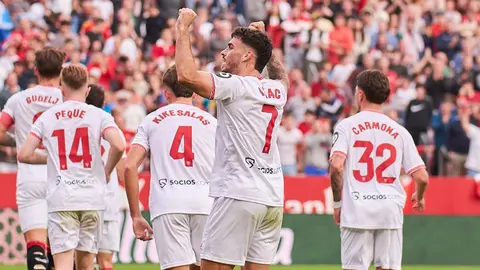 Isaac Romero en el Sevilla FC - Rayo Vallecano | Salvador L&oacute;pez Medina para El MIRA