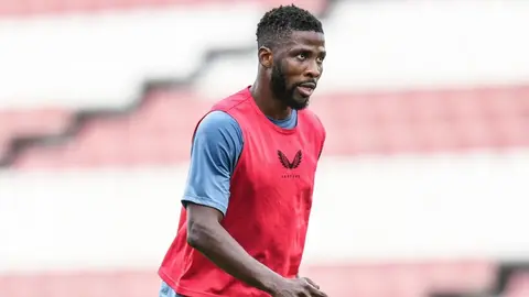 Kelechi Iheanacho durante un entrenamiento del Sevilla FC | @67Kelechi