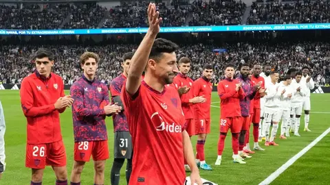 Jes&uacute;s Navas antes del Real Madrid - Sevilla FC | SFC