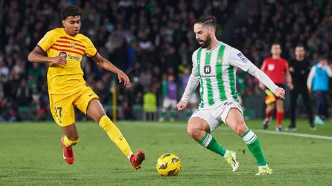 Isco y Lamine Yamal en el Real Betis - FC Barcelona | Salvador L&oacute;pez Medina para El MIRA