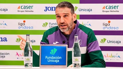 Ibon Navarro quita importancia a que el Unicaja Baloncesto sea cabeza de serie en Copa del Rey