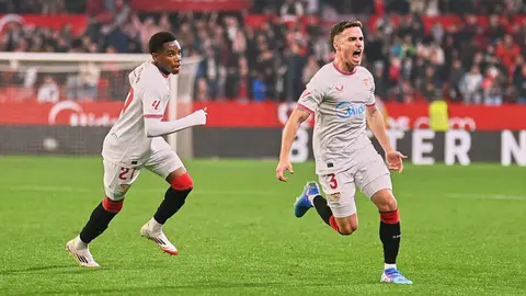 Gol de Pedrosa en el Sevilla FC - Valencia CF | Salvador L&oacute;pez Medina para El MIRA