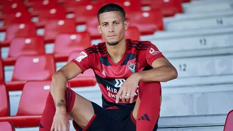 Alan Godoy durante su etapa en el CD Mirand&eacute;s | CDM