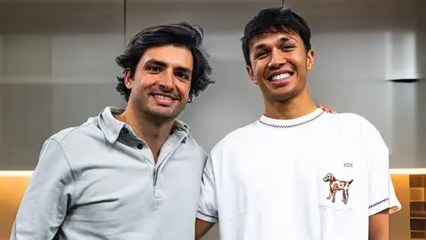 Carlos Sainz y Alex Albon, nuevos compa&ntilde;eros de equipo en Williams