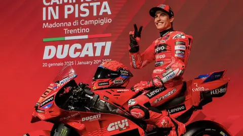 Marc M&aacute;rquez, piloto de Ducati