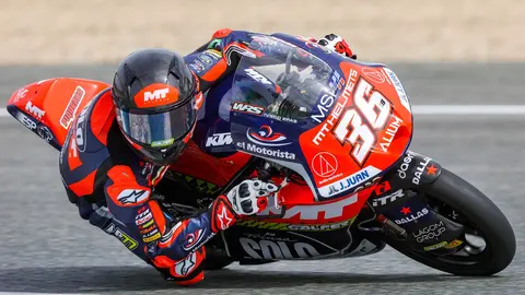 &Aacute;ngel Piqueras en el test oficial de Moto3 | Circuito de Jerez