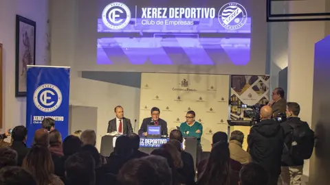 Presentaci&oacute;n del nuevo proyecto Xerez Deportivo Club de Empresas | Juan Antonio Zarzuela