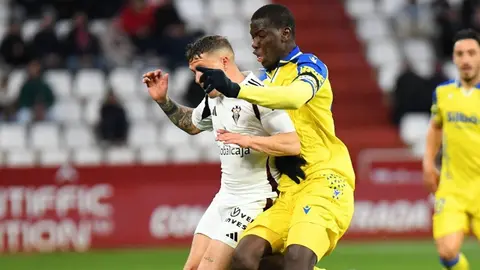 Moussa Diakit&eacute; en el Albacete Balompi&eacute; - C&aacute;diz CF | CCF