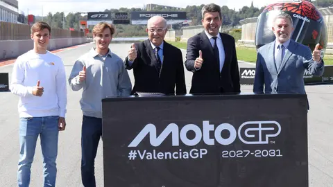 Renovaci&oacute;n del acuerdo entre Dorna Sport y el Circuit Ricardo Tormo de Valencia