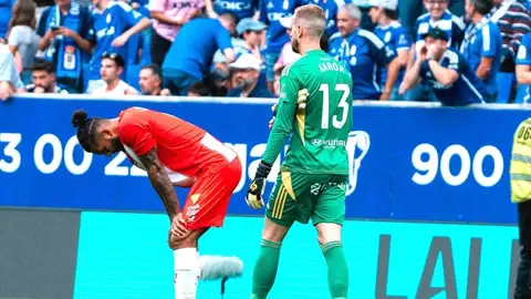 Luis Su&aacute;rez en el Real Oviedo - UD Almer&iacute;a | UDA