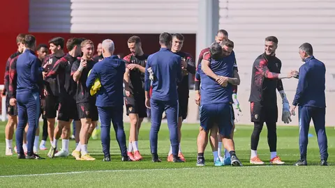 Entrenamiento del Sevilla FC | Salvador L&oacute;pez Medina para El MIRA