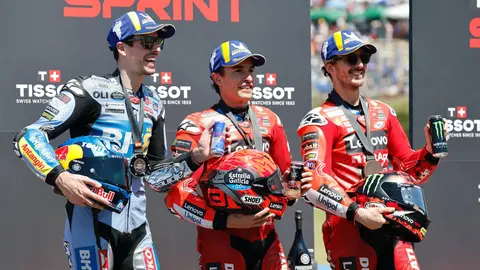 Podio de la Sprint Race del Gran Premio de Espa&ntilde;a en el Circuito de Jerez | Cristo Garc&iacute;a