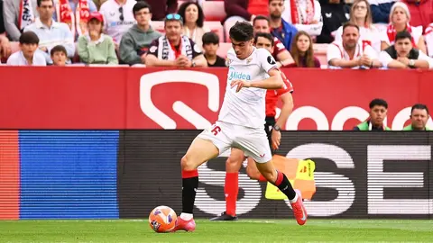 Juanlu S&aacute;nchez durante el Sevilla FC - CD Legan&eacute;s | Salvador L&oacute;pez Medina para El MIRA