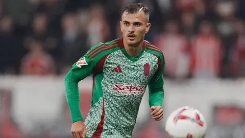 Miguel &Aacute;ngel Brau en el Real Sporting - Granada CF | GCF